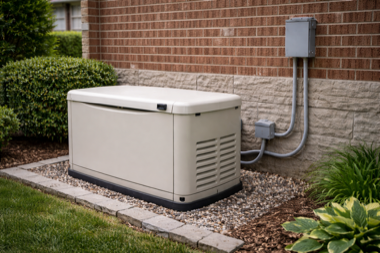 Backup generator installation in Ottawa