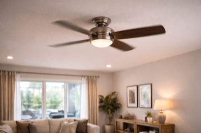 Ceiling fan installation in Gatineau