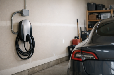 EV charging station installation in Gatineau